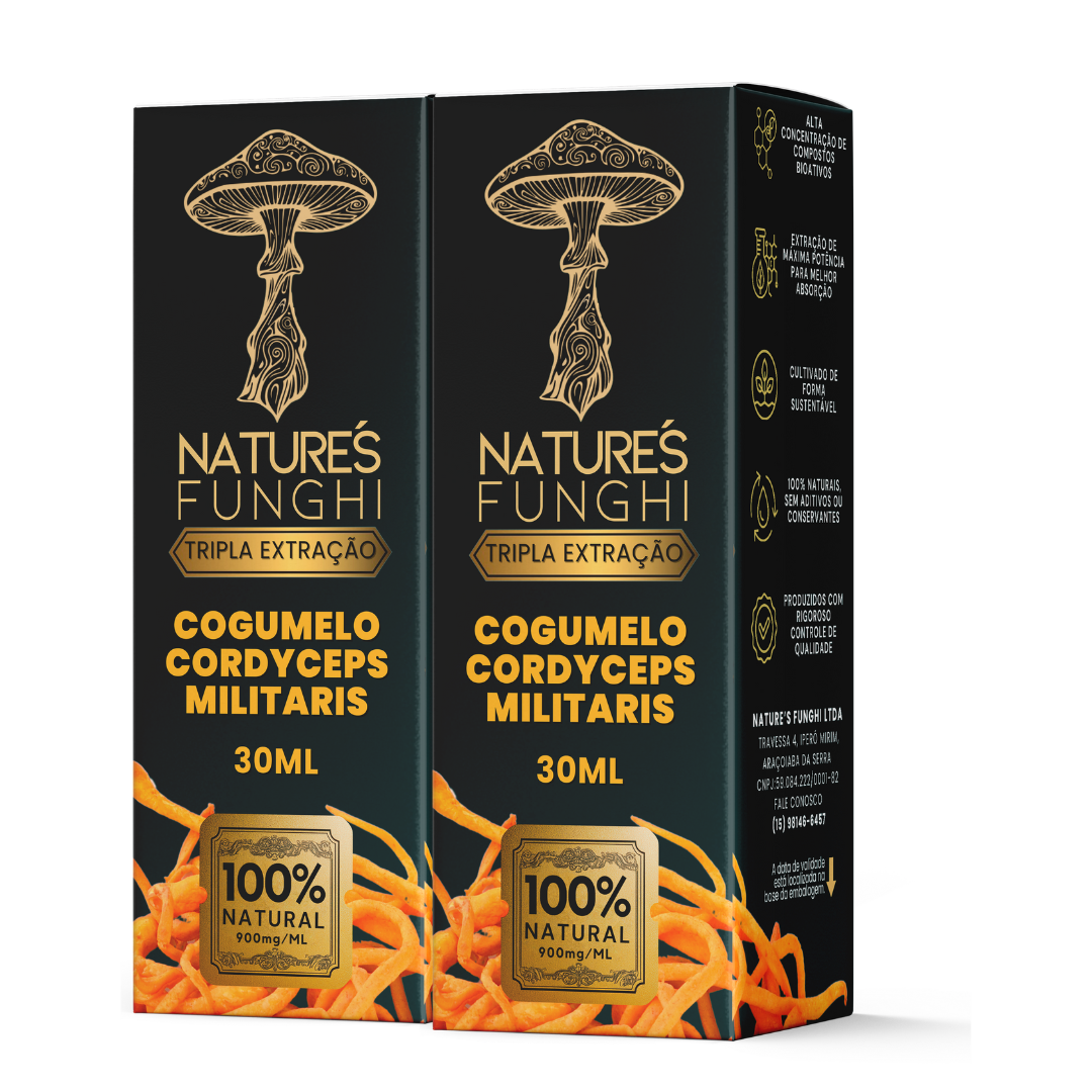 Natures Power - Extrato de Cogumelo Cordyceps Militaris- 30ml