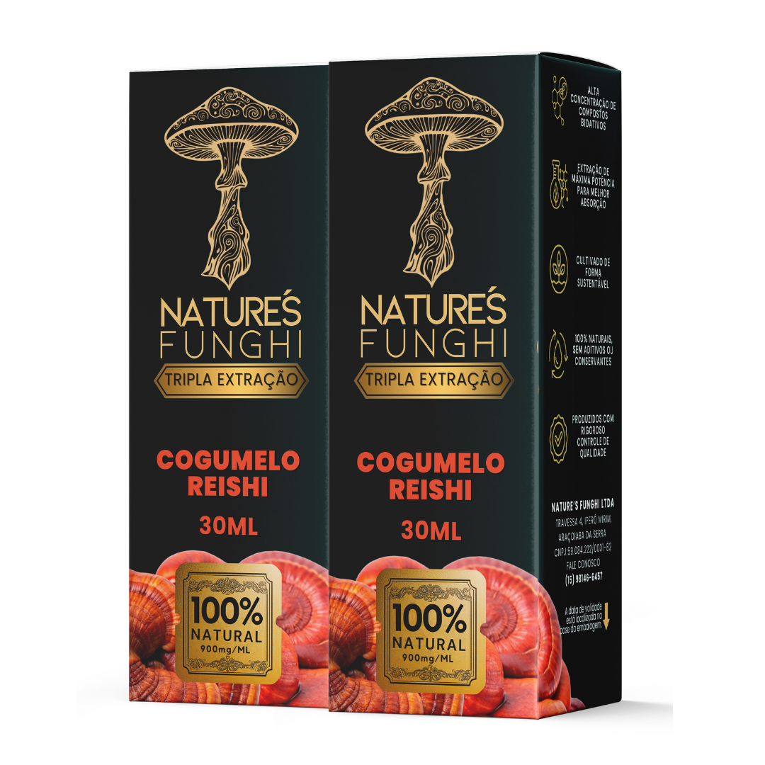 Natures Calm - Extrato de Cogumelo Reishi - 30ml